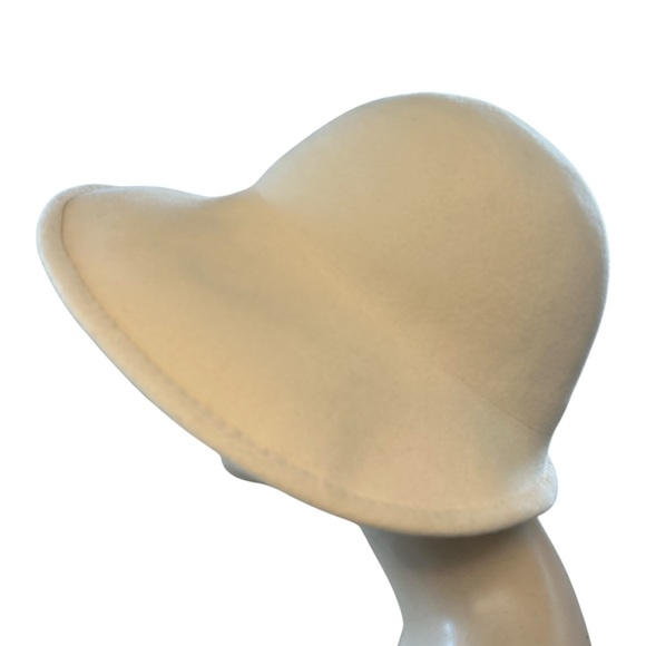 Vintage Frank olive wool felt hat
